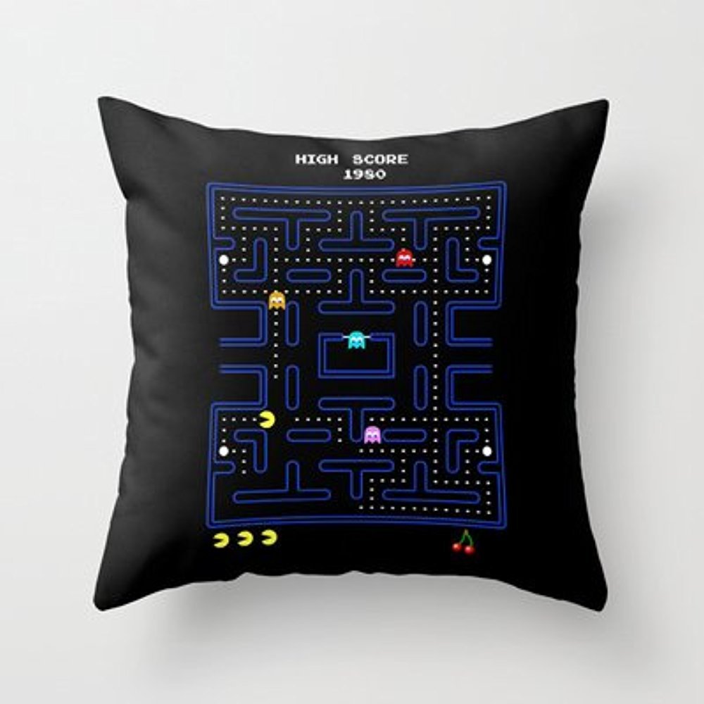 My+Honey+Pillow Pacman! Throw Pillow By John Medbury (Lazy J Studios) For Your Home