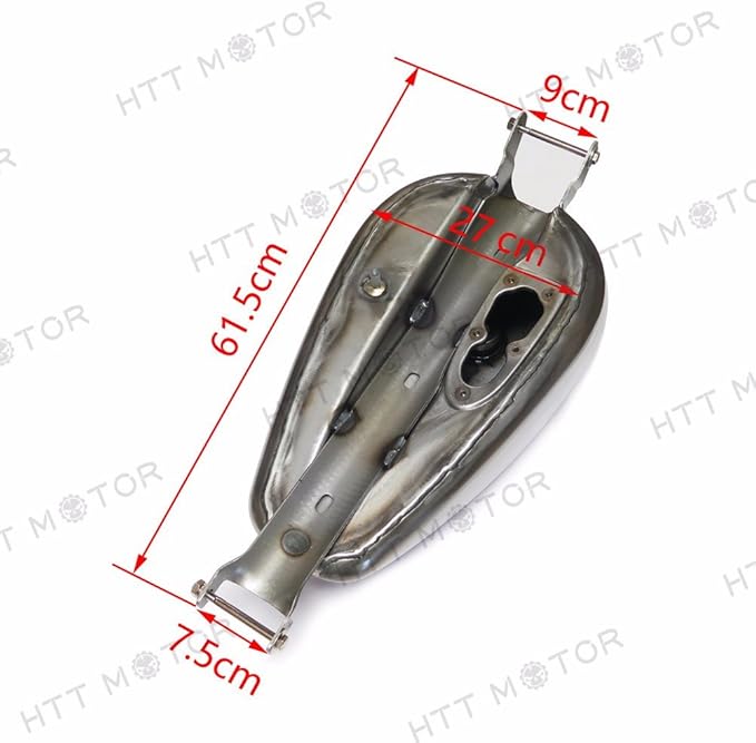 Indented 3.3 GAL Carb//EFI Gas Fuel Tank For Harley Sportster 883 1200 XL Models