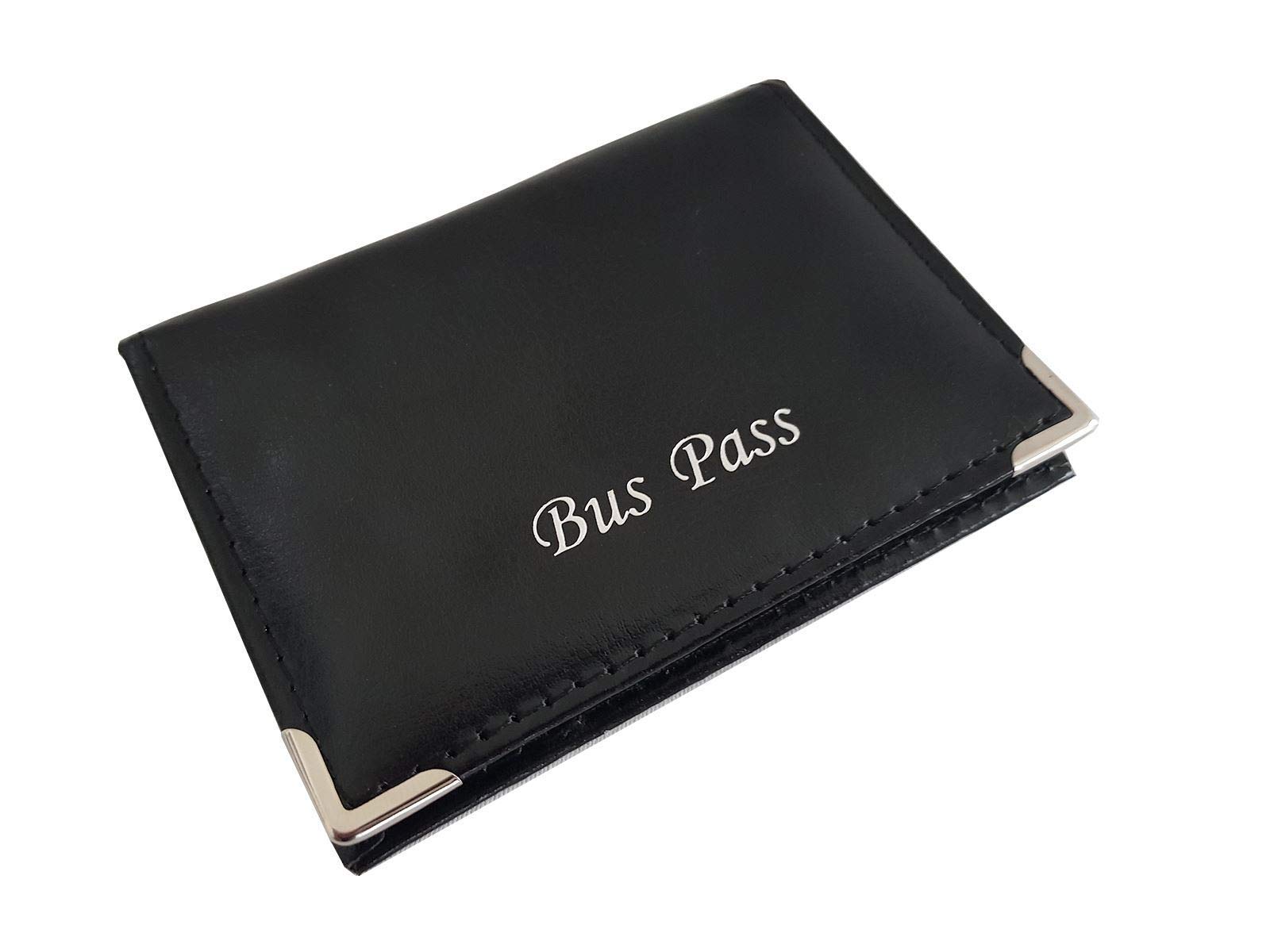 PU Leather Bus Pass Oyster Travel Card Bus Pass ID Holder Wallet Cover Case …