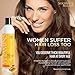 Hair Loss Shampoo- VITAMINS Natural DHT Blocker Treatment for Faster Regrowth in Men & Women- Best Product for Alopecia, Thinning Hair & Growth Restoration- GUARANTEED- 10oz- 2+ Month Supply