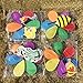 Delight eShop Cute 3D Bee Large AnimalWindmill Wind Spinner Whirligig Yard Garden Decor (Bee)