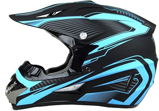 teal atv helmet