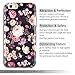 Dimaka Case for iPhone, Floral Flower Cute Case, Dual Layer Covers for Girls, Sturdy and Protective Bumper for iPhone