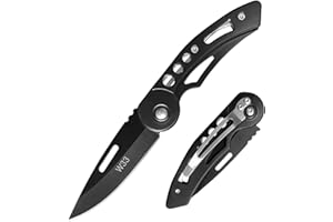 VIFUNCO EDC Folding Pocket Knife for Men, Small Keychain Knife with clip, Stainless Steel Key Knife/Box Cutter Knife for Women, Compact Pocket Knives for Outdoor Survival Camping, Gifts for Dad