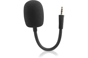 LEFXMOPHY Blackshark V3 Mic Replacement for Razer Blackshark V3, V3 PRO, V3 X (2025 Version) Game Headset Microphone Black Sh
