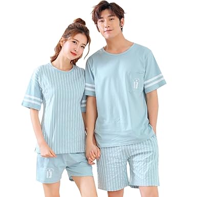 Amazon テンカ ペアパジャマ カップル ペアルック パジャマ 夏
