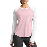 Soothfeel Women's UPF 50+ UV Protection Lightweight Quick Dry Long Sleeve Workout Shirt