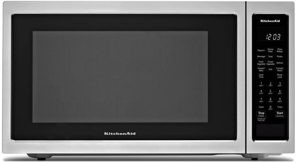 KitchenAid KMCC5015GSS 1.5 Cu. Ft. Countertop Convection Microwave Oven