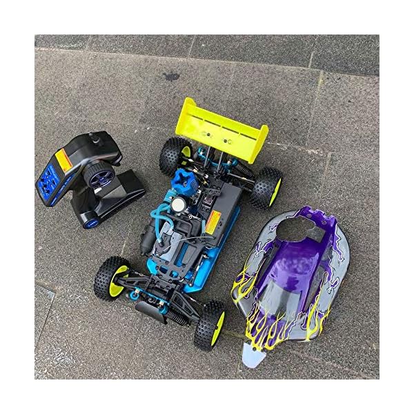SSBH 1/10 Fernbedienung Kraftstoff 4WD Offroad-Fahrzeug, ölbetriebene Hochgeschwindigkeits-Treibspielzeugauto-Modell… – Bild 3
