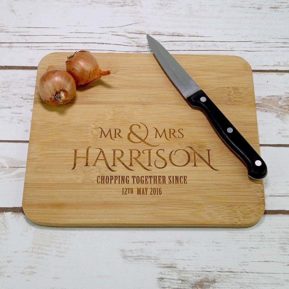 Mr & Mrs Mini Chopping Board