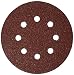 Bosch SR5R040 5-Piece 40 Grit 5 In. 8 Hole Hook-And-Loop Sanding Discs