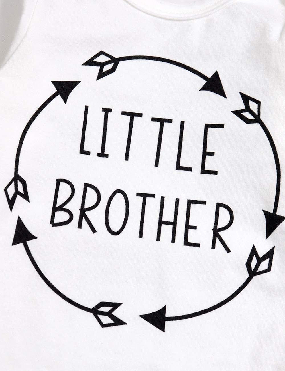 little brother baby outfit