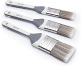 Harris Seriously Good Walls & Ceilings No Loss Paint Brushes 3 Pack 1, 1.5, 2 in