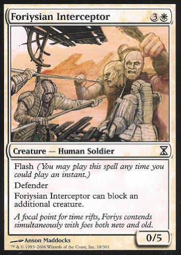 Magic: the Gathering - Foriysian Interceptor - Time Spiral