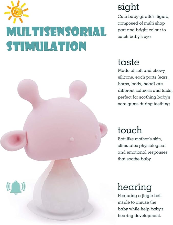 baby mushroom teether