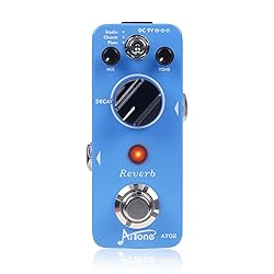 AITONE Reverb Pedal Digital Reverb Guitar Effect