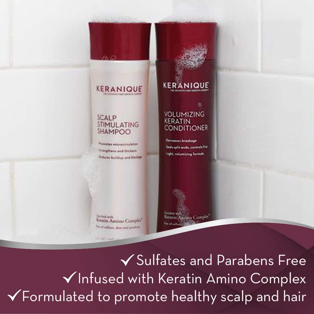 Keranique Color Boost Scalp Revitalizing Keratin Shampoo for Color Treated Hair | Keratin Hair Treatment | Keratin Amino Complex, Free of Sulfates, Dyes and Parabens: Beauty