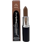 MAC Cosmetics M.A.Cximal Sleek Satin Lipstick - 838 Stone (Muted greyish taupe brown) 0.12 oz / 3.5g