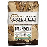 Dark Mexican Chiapas Organic Coffee, Whole Bean, Fresh Roasted Coffee LLC. (5 lb.)