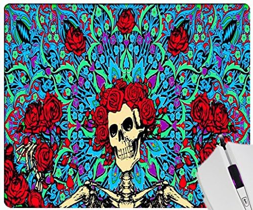 Pykeia Art - The Grateful Dead Custom Durable Rectangle Mouse Pad computer gaming mousepad