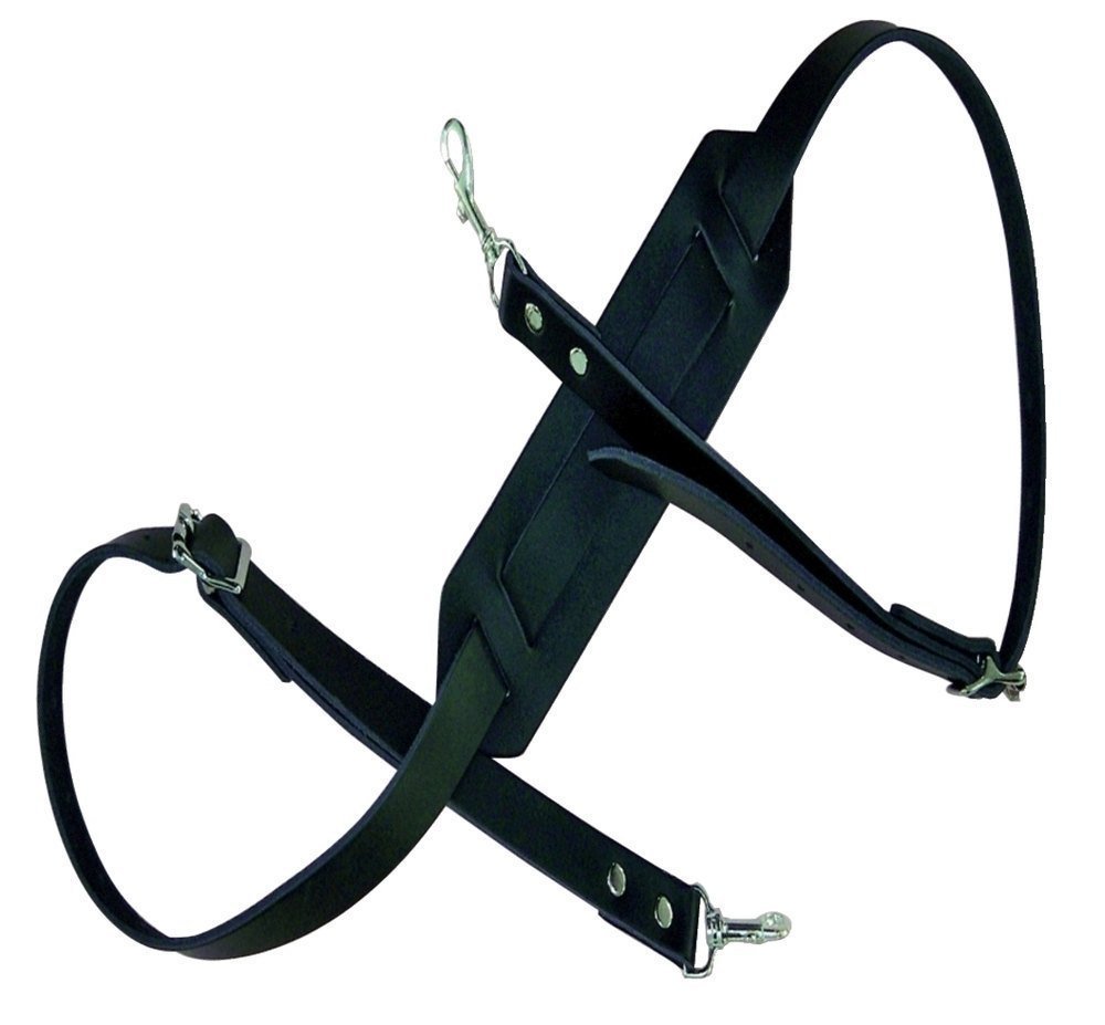 GEWA Fire & Stone 532100 banjo strap leather black