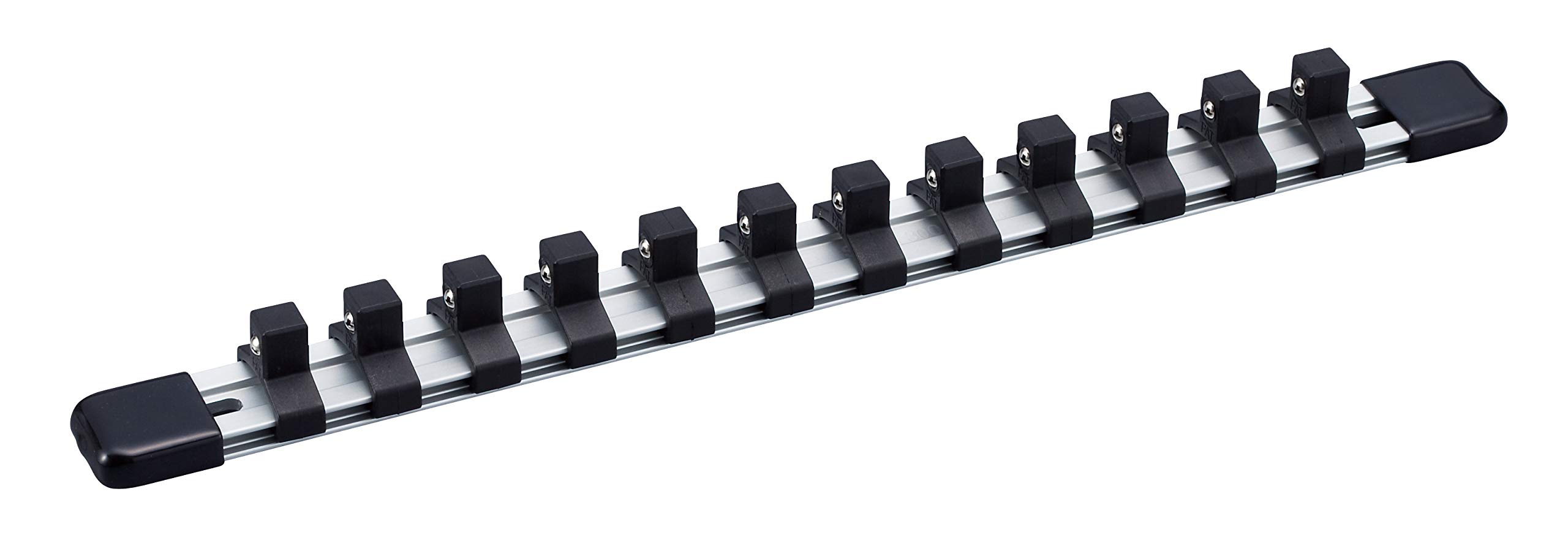 トネ(TONE) ソケットホルダー(アルミタイプ) SH1312 差込角9.5mm(3/8") 12コマ商品画像