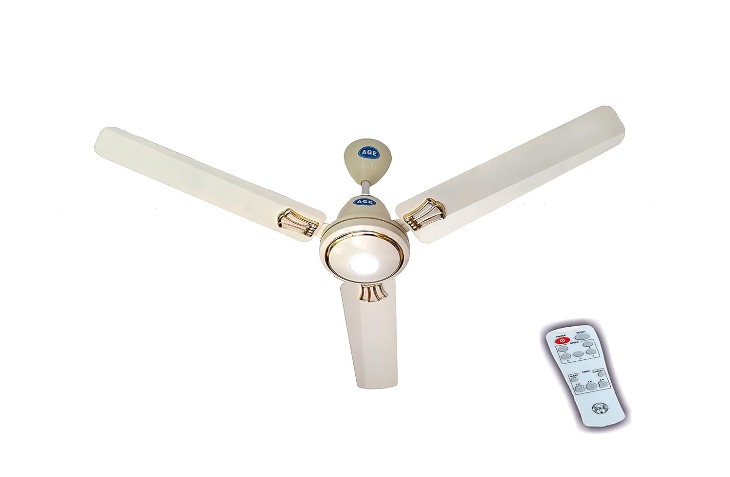 Buy AGE MN120 Deluxe+ BLDC Ceiling Fan with LED Light 1200 mm BLDC
