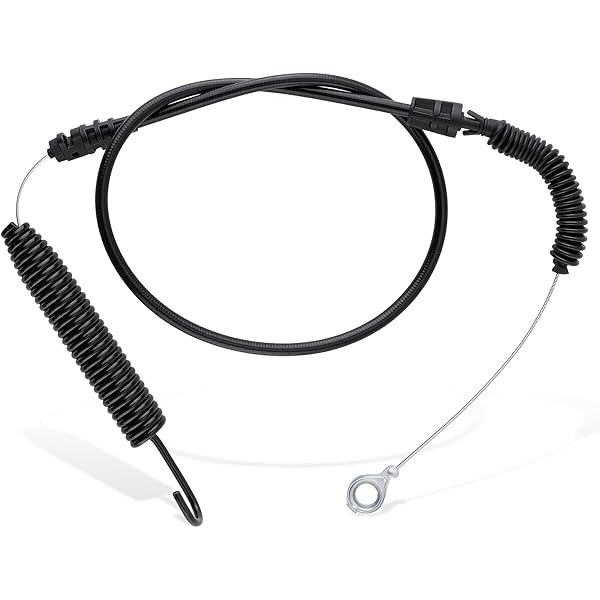 Câble D'embrayage Pour Tondeuse à Gazon - Longueur 114 Cm - Remplacement Facile - Compatible Nombreux Modèles