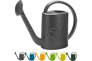 Watering Can 1 Gallon for Indoor and Outdoor Plants, Large Long Spout Plastic Water Can for House Plant Garden Flower with Sp