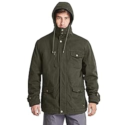 CRYSULLY Men's Multi Cargo Pocket Tactical Safari