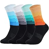 BMAMBAS Unisex Cycling Socks Adults Sports and Running Compression Socks Men &Women