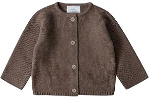 Stellou & friends 100% Cotton Baby Cardigan, Toddler Cardigan, Kids Sweater 0-6 Years
