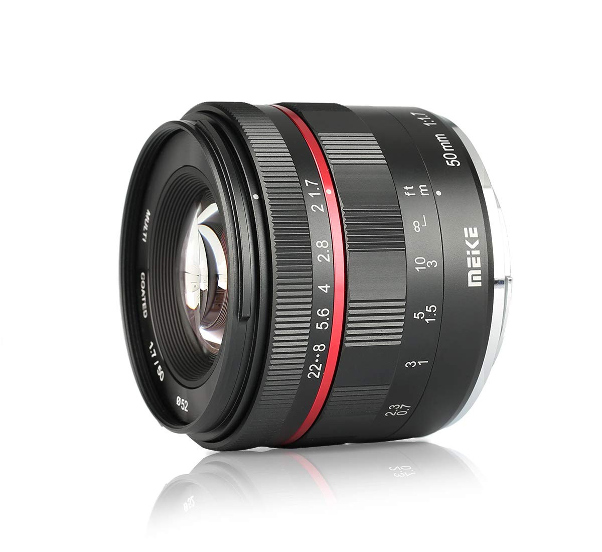 Meike Lens 50 mm F1.7 Compatible with Sony E-Mount Multicoated