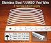 Guitar/Bass Fret Wire - Super-durable Stainless Steel JUMBO - Six Feet