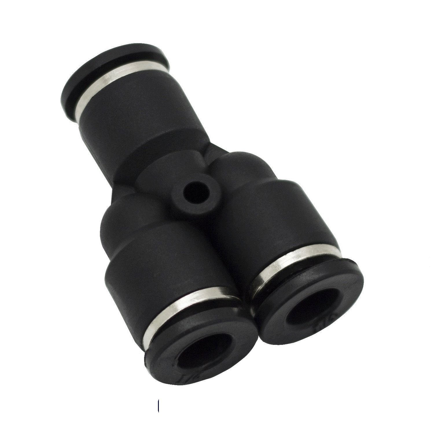 10 Pcs Push To Connect Fittings Tube Y Splitter 3/8 inch OD, GURANTEED