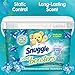 Snuggle Scent Boosters In-Wash Laundry Scent Pacs, Blue Iris Bliss & Ocean Breeze, 115 Count (Packaging may Vary)