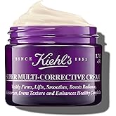 Kiehl's Super Multi-Corrective Cream, Anti-Aging Wrinkle Reducing Face and Neck Cream, Evens Skin Tone, Smooths Skin Texture, Fast-Absorbing and Lightweight, For All Skin Types, Paraben-free