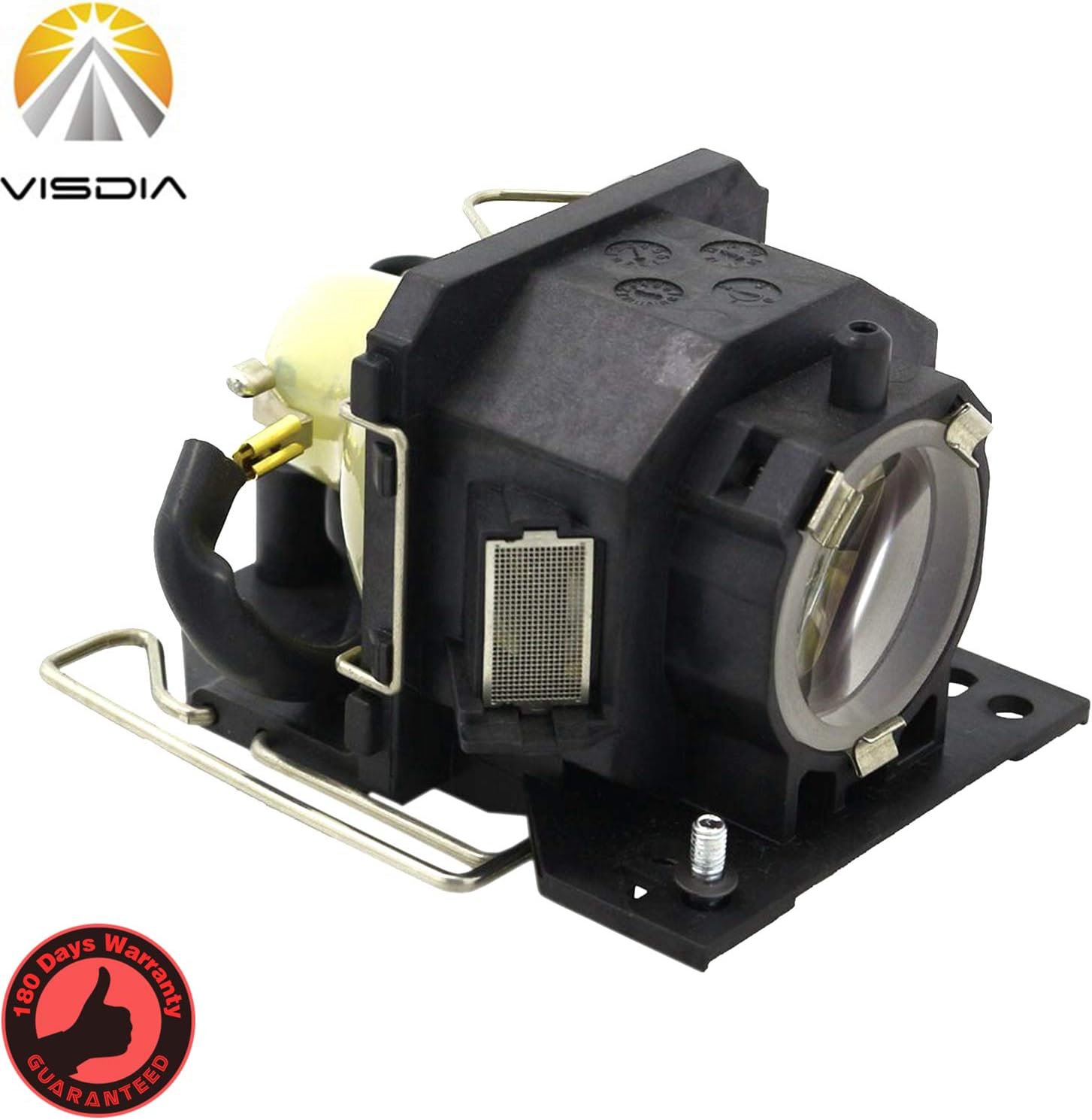 Visdia DT00821Replacement Projector Lamp with Housing for Hitachi CP-X264 CP-X3 CP-X3W CP-X5 CP-X5W Projectors - Image 3