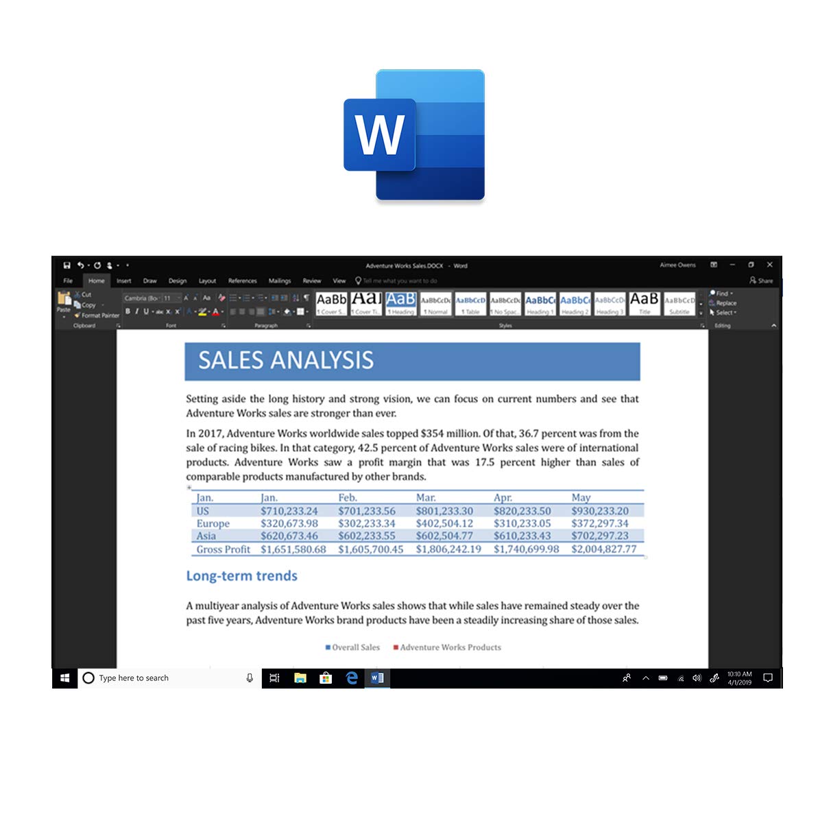 Microsoft Office 2019 Home & Student - Box Pack - 1 PC/Mac