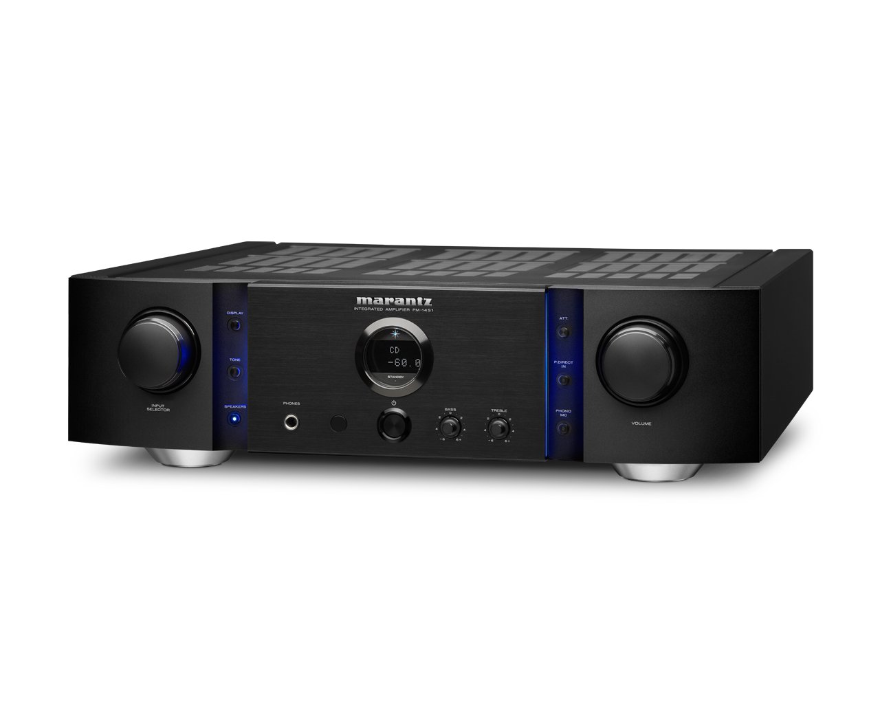 Amazon.com: Marantz PM-14S1 Reference Integrated Amplifier (Black)  (Discontinued by Manufacturer): Electronics