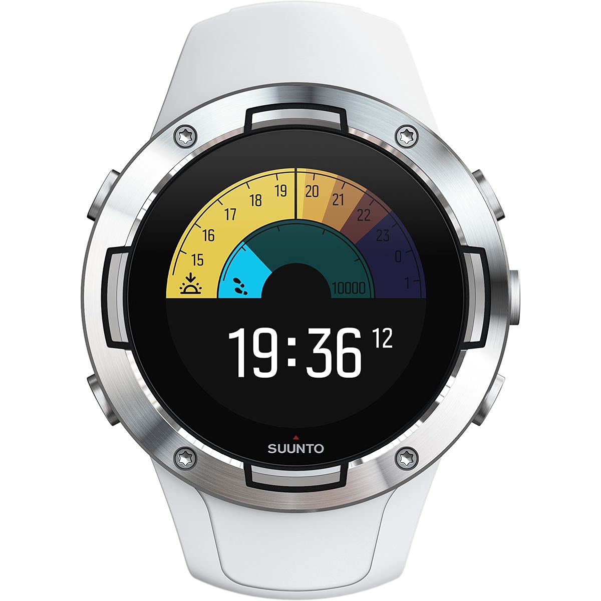 Suunto 5 Sports Watch, White, One Size