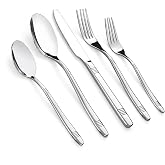 Begale 80-piece Flatware Set, Stainless Steel, Service for 16
