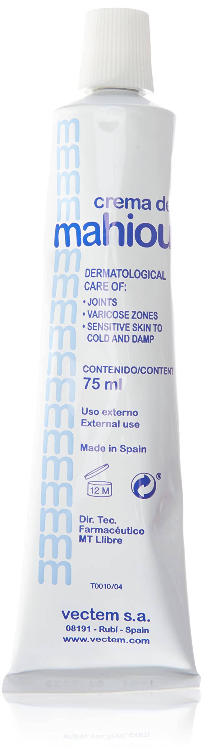 MAHIOU Moisturising Creams, 75 ml