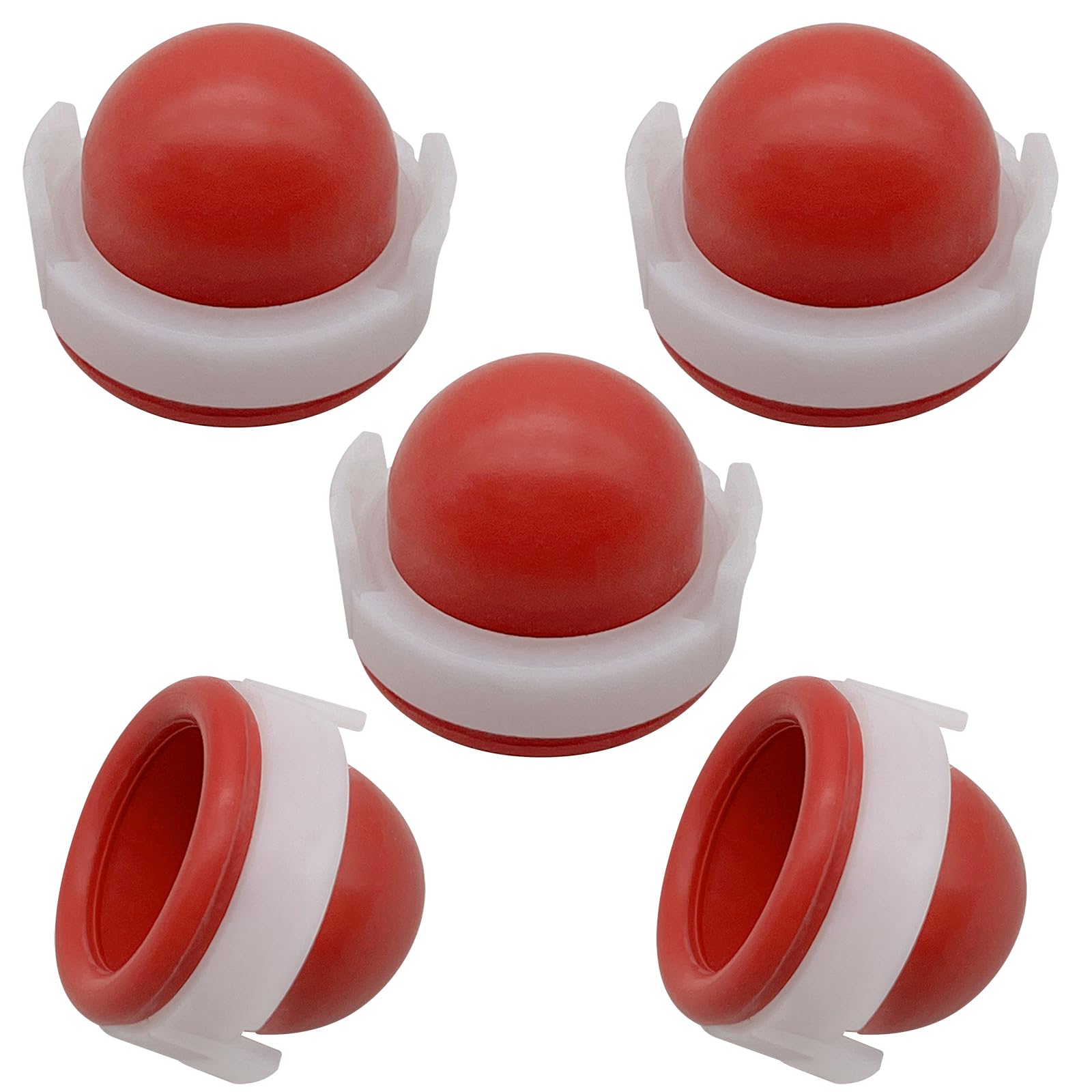 LiteTour 694394 Primer Bulb for Lawn Mowers, Compatible with BS Series, Fits Sprint Classic Quattro Engines, 1" Diameter x 0.8" Height