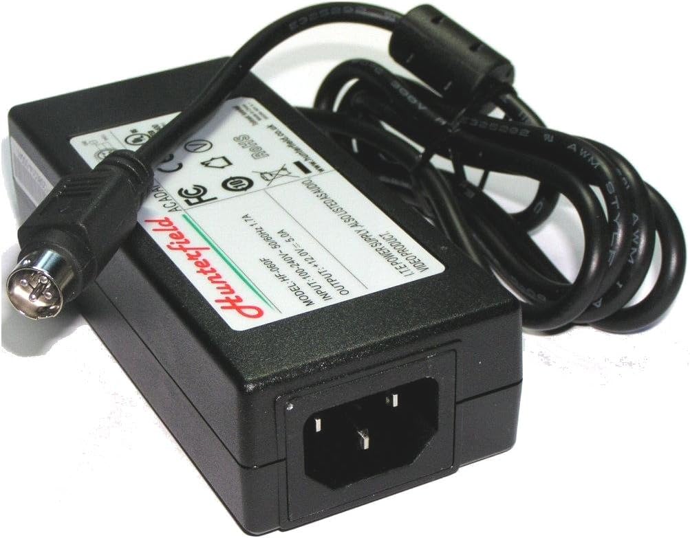 12V 5A 60W Power Adapters For TVs. The 4-Pin Output Plugs Have Different Pin Polarity Configurations to Fit Different TVs. This adapter is (For Crown TVs)