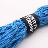 Kitty String First Class 100 Pack Yo-Yo String - Normal YoYo String (Turquoise Blue)
