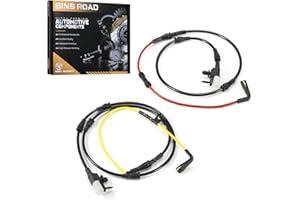 BINB ROAD 2Pcs Front and Rear Brake Pad Wear Sensor LR045959 + LR033295 Compatible with Land Rover Range Rover Sport 2014-2016