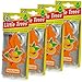 24 Pack Car Freshner 10319 Little Trees Air Freshener Peachy Peach Scent - Single Tree per Package