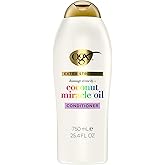 OGX Extra Strength Damage Remedy + Coconut Miracle Oil Conditioner for Dry, Frizzy or Coarse Hair, Hydrating & Flyaway Taming Conditioner, Paraben-Free, Sulfate-Free Surfactants, 25.4 Fl Oz