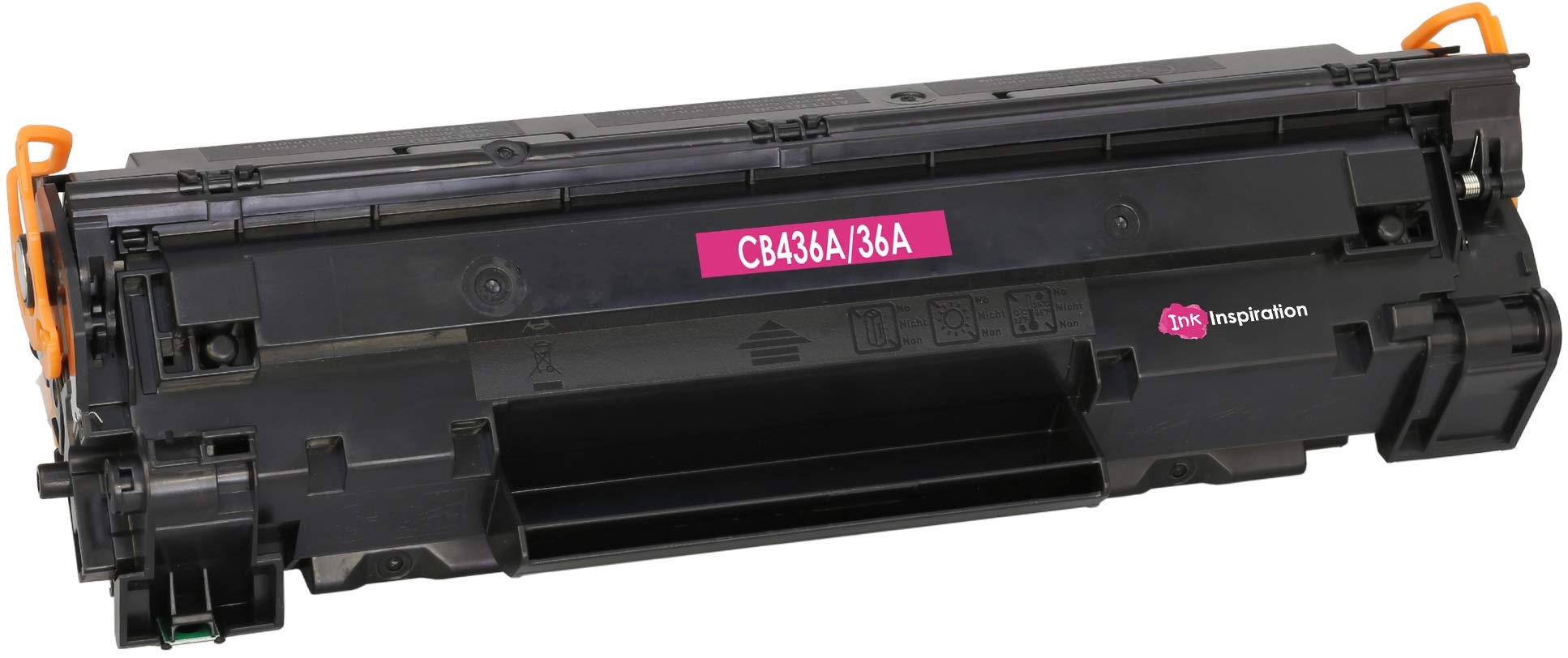 INK INSPIRATION® Compatible Laser Toner Cartridge Replacement for HP CB436A 36A LaserJet P1505 P1505n P1506 M1120 MFP M1120n MFP M1520 M1522n MFP M1522nf MFP Canon i-SENSYS LBP-3250 | 2,000 Pages